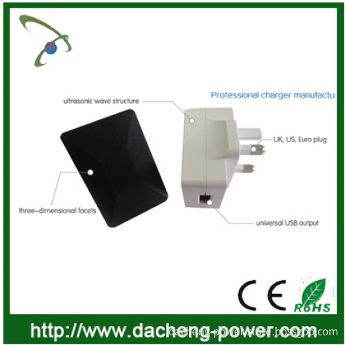 UK eu plug travel charger mobile accessories with CE ROHS FCC